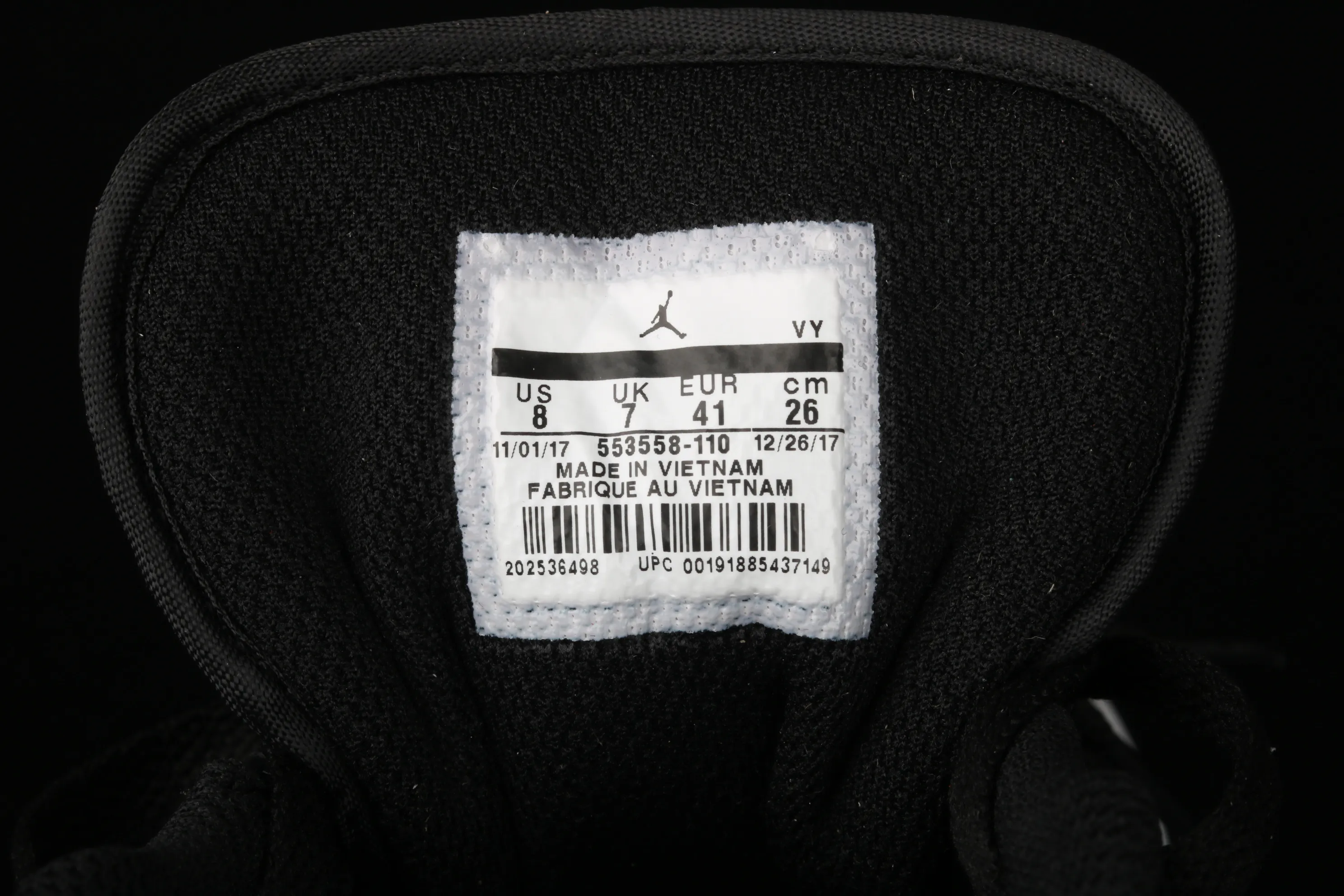 All categories Air Jordan Jordan series basketball shoes Air Jordan 1 Low Air Jordan 1 Low AJ1 Joe 1 low-top cultural and leisure sports sneakers 553558-110